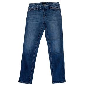 White House Black Market Skinny Crop Jeans. Size 0